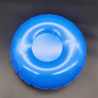 Porte-boissons gonflable personnalisé en forme de drapeau américain pour piscine, support flottant en PVC pour gobelets, seau à vin et boissons, cadeaux de fête