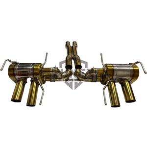 ระบบท่อไอเสียแบบ Catback สำหรับรถเฟอร์รารี่ 812 6.5 V12 ทำจากไทเทเนียม/สแตนเลส พร้อมระบบวาล์วทรอนิกส์ - Product Image 1