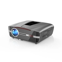 Yüksek 1850ANSI Lümen 4K Çözünürlüklü 3D Gündüz Kullanımlı Toz Geçirmez Taşınabilir LED LCD Projektör Android 11 Çift Stereo Hoparlörlü Kablosuz