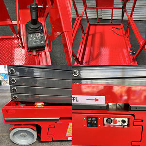 Plateforme de travail aérienne portable à ciseaux électriques d'entrepôt 4M <span class=keywords><strong>6M</strong></span> 8M 10M 12M 14M 220V 380V, plateforme de travail aérienne hydraulique à ciseaux - Product Image 6