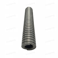 Unité de préhension CNC à double ressort hélicoïdal HSK63, amortissement fluide, isolation complète des vibrations, atténuation des chocs, 29 mm, 102 mm