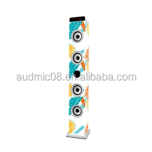 Theatre White Wireless Floor Standing marine Hifi Home Audio Wakeboard Tower Speakers