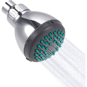 Pomme de douche en ABS chromé à 1 jet POSILLIPO Bandeau de bain de qualité supérieure - Product Image 3