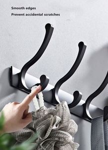 WEKIS Crochet mural en métal de style nordique pour l'organisation de la maison, pour vêtements, cuisine, clés, sacs à main et manteaux - Product Image 6
