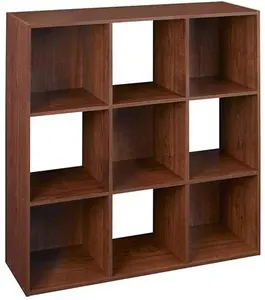 Wooden storage ClosetMaid 4105 Cubeicals Organizer 9 Cube Dark Cherry