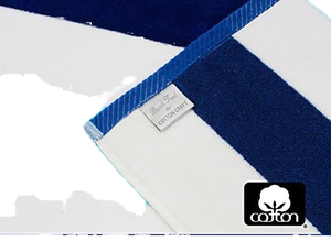 100% algodón de gran tamaño Cabana Toalla de playa a rayas Super suave grande felpa desechable comprimido antimicrobiano - Product Image 2