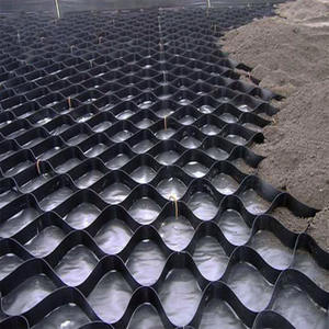 Géocell <span class=keywords><strong>en</strong></span> HDPE, composite géotextile pour la consolidation des sols, le renforcement des routes, les projets d'aménagement paysager extérieur, haute résistance à la corrosion - Product Image 1