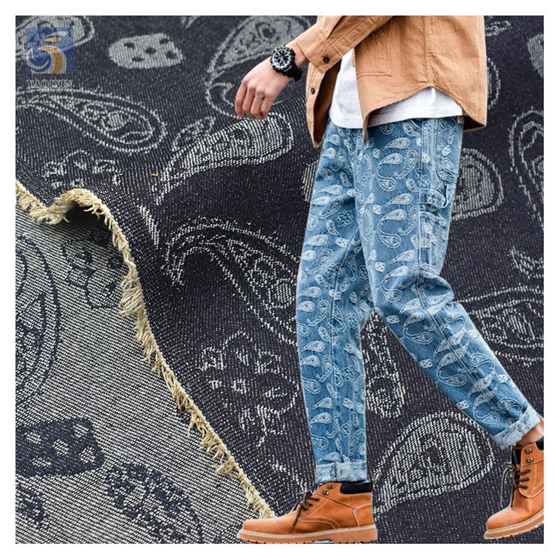 300gsm 10*10 Giá Rẻ Giá Jeans Vải Cho Áo Sơ Mi Áo Khoác Jacquard 100% Bông Rất Nhiều Cổ Phiếu Denim Dệt Sợi Ngang 10 Yards Heavyweight