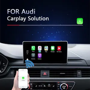 Navihua Carplay מולטימדיה וידאו ממשק אנדרואיד אוטומטי אלחוטי Apple Carplay לאאודי Q2Q3Q5Q7 A3 A4 A5 A6 A7 A8 S4 s5 S6 S7