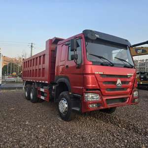 Camions HOWO en vente, modèles très demandés, 380, 400, 420 CV, camion à benne basculante, camion lourd d'occasion, camion de transport HOWO 6 * 4, en stock - Product Image 1