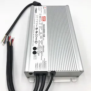 Meanwell 600W HLG-600H Single Output Waterproof Led Driver Power Supply Mean Well HLG-600H-24A