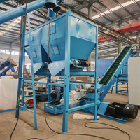 Ligne de production de fabrication de granulés pour animaux de ferme, volailles, bétail, poulet, vache, poisson, chat, chien / ligne de fabrication de granulés d'aliments pour animaux
