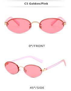 Femmes Printemps Été 2025 Vintage Style Retro Round Hippie Glasses Uv400 PC + metal Classic Sunglasses - Product Image 4