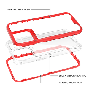 Coque de téléphone portable hybride 3 en 1 TPU + PC robuste pour <span class=keywords><strong>iPhone</strong></span> 16 Pro Max 15 14 13 12 Mini 11 Pro XS Max XR 7 <span class=keywords><strong>8</strong></span> Defender Cover - Product Image 4