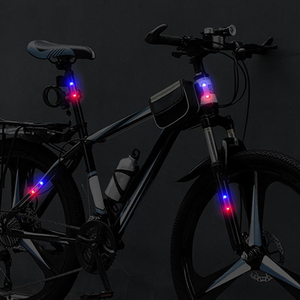 Alarme de vélo, lumière de signalisation solaire, lumière LED, système de sécurité, signal antivol, accessoires de remplacement de voiture étanches - Product Image 5