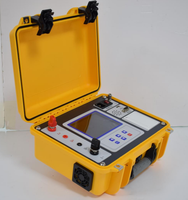 Testeur de résistance en boucle HVD-871 100A avec écran LCD 5,6 pouces et affichage 4,5 chiffres pour le test de résistance de contact des appareils de commutation haute tension et des disjoncteurs