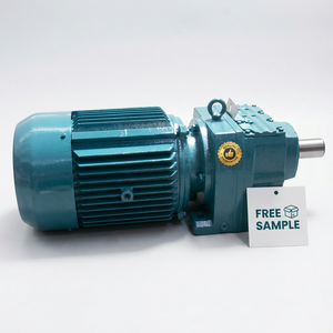 Motorreductor de Engranajes Helicoidales OnlyPower HT200, Carcasa de Hierro Fundido de Alta Resistencia, Entrada con Brida IEC, Salida Sólida/con Brida, ISO9001 - Product Image 1