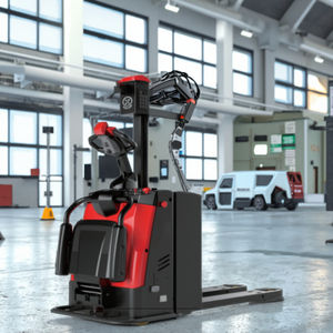 Carretilla elevadora <span class=keywords><strong>AGV</strong></span> no tripulada, transpaleta, vehículos guiados automatizados, caja Robot para logística de almacén estrecho - Product Image 1