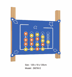 Panel de Juego Educativo Flyfun, Juguete de Ábaco para el Aprendizaje de Matemáticas para Niños con Marco de Madera para Educación Temprana, Preescolar y Centro de Capacitación - Product Image 2
