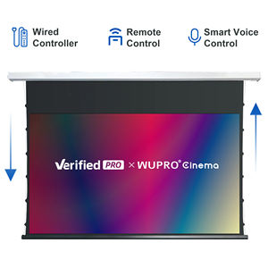 Écran de <span class=keywords><strong>projection</strong></span> électrique déroulable Wupro/OEM en PVC souple mat <span class=keywords><strong>gris</strong></span> 100 pouces 16:9 Cinématique CLR, expédition en 3 jours - Product Image 6