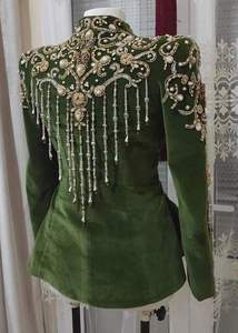 La chaqueta bordada con cuentas a mano de moda popular más vendida para ropa de fiesta disponible para exportar desde la India - Product Image 3