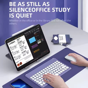 Lvkidron 10 inch có thể sạc lại <span class=keywords><strong>Slim</strong></span> <span class=keywords><strong>Bluetooth</strong></span> bàn phím và chuột combos teclado cho máy tính bảng không dây Android IOS Win - Product Image 2