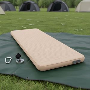 Sleeping Mattress <b>Car</b> <b>Inflatable</b> Built-In Electric Pump Camping Mat 3D Stretch Foam - Product Image 1