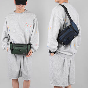 Riñonera Wepower para Hombre, Azul Rey, de Nailon, Gran Capacidad, Bandolera, para Viajes, Motociclismo y Actividades al Aire Libre - Product Image 3