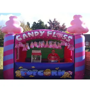 Venda quente inflável cabine de floss dos doces, barraca inflável para a candy floss K5172