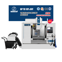 Centre d'usinage vertical CNC VMC1270 neuf, commande GSK BT50, fraisage de précision 5 axes, rail linéaire Hiwin Taïwan robuste