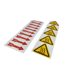 Pegatinas, etiquetas con logotipo, precio competitivo, logotipo personalizado, serigrafía, pegatinas de vinilo adhesivas impermeables para salpicadero - Product Image 6