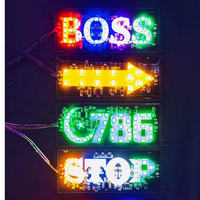 Module LED Logo Boss pour le marché automobile indien-Accessoire d'éclairage de véhicule de haute qualité