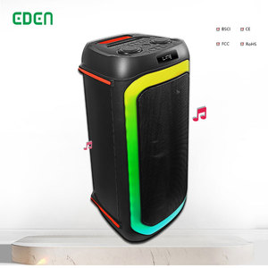 Altavoz <span class=keywords><strong>Bluetooth</strong></span> dual de 6,5 pulgadas, altavoz inalámbrico de gran capacidad, altavoz BT portátil con luz de discoteca alta - Product Image 3