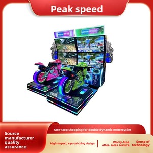 Machine <span class=keywords><strong>de</strong></span> jeu <span class=keywords><strong>de</strong></span> course à <span class=keywords><strong>moto</strong></span> grand format pour deux joueurs, simulateur <span class=keywords><strong>de</strong></span> divertissement haptique, jeu multijoueur <span class=keywords><strong>en</strong></span> <span class=keywords><strong>ligne</strong></span> - Product Image 5