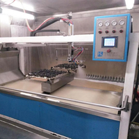 Nouvelle machine de peinture automatique robotique avec cabines de pulvérisation de four de cuisson de peinture pour tableau de bord intérieur de voiture