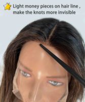 Wig rambut manusia Lace top Wig Yahudi 8A Kosher Buy Wig grosir