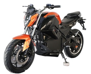 Moto électrique sportive 17 pouces 2000W à batterie au plomb, haute vitesse, modèle KN-R6, prix abordable - Product Image 3