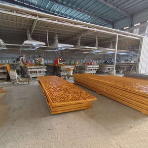 Haoyang Fiberglass Grating Cover 366 Molded For Wastewater Treatment Plant Walkway Stair Treads Custom Made - Product Image 3