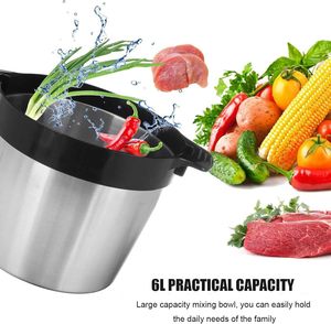 Venta al por mayor, precio de fábrica, máquina de acero inoxidable para machacar yam, picadora de carne grande, 6L, 10L, 12L - Product Image 3