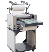 Machine de plastification automatique rouleau à rouleau L388 avec rouleaux métalliques pour imprimerie