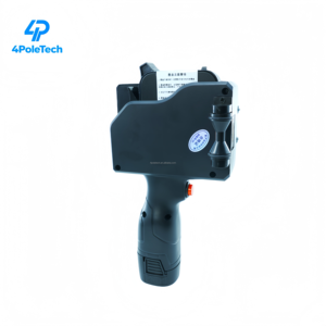Impresora de Inyección de Tinta Portátil 4POLETECH de 25.4mm para Marcar Fechas, Códigos de Lote, Códigos QR en MDF, Madera Contrachapada, Cascos y Chalecos Reflectantes - Product Image 3