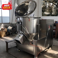 Mélangeur vertical intensif en acier inoxydable à grande vitesse 750L avec moteur à fréquence variable pour poudre détergente et extrait de levure