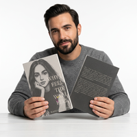 Roman à couverture souple en papier couché imprimé offset, écologique et personnalisé, pour adultes