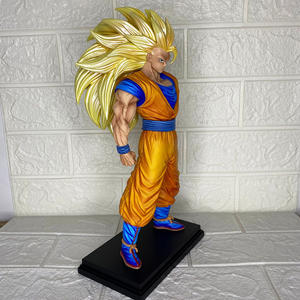 Meilleures ventes en gros OEM Figurine d'action en PVC et vinyle <span class=keywords><strong>DBZ</strong></span> Son Goku Super Saiyan 3 Vegeta Manga Goku Super Saiyan 3 - Product Image 5