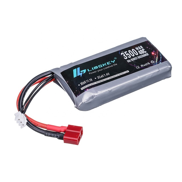 7.4V battery car 2s 3500mah lipo battery T Plug RC Lipo Battery  for Wltoys 144001 12423 12428 104001 124018 RC car