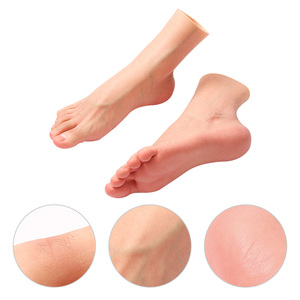 Đồ giả dạng ngực silicon, bao chân giả, bao chân chân giả chân thực, bao che vết sẹo, bao mắt cá chân silicon, vỏ chân giả nữ - Product Image 2