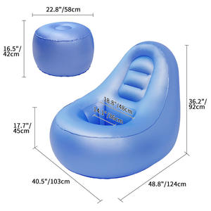 Canapé BBL portable à succès, canapé gonflable pour la récupération après une chirurgie des fesses, ensemble de canapé BBL gonflable durable - Product Image 2