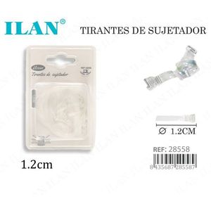 Tirantes Transparentes para Sujetador de 1.2 cm para Mujer, Accesorio Íntimo - Product Image 1