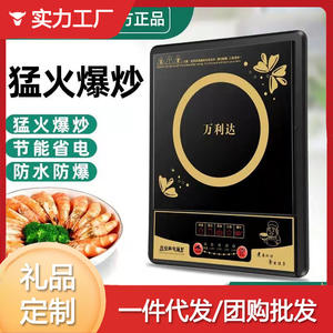 Placa de Inducción Wanlida de un Solo Quemador con Panel Microcristalino de 2000W y Control Táctil para Cocinar en Casa - Product Image 3