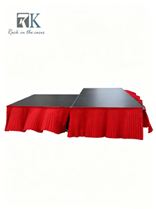 High Quality Portable Aluminum <b>Stage</b> <b>Platform</b> With Anti Slip Surface For Indoor Outdoor Events - Product Image 1